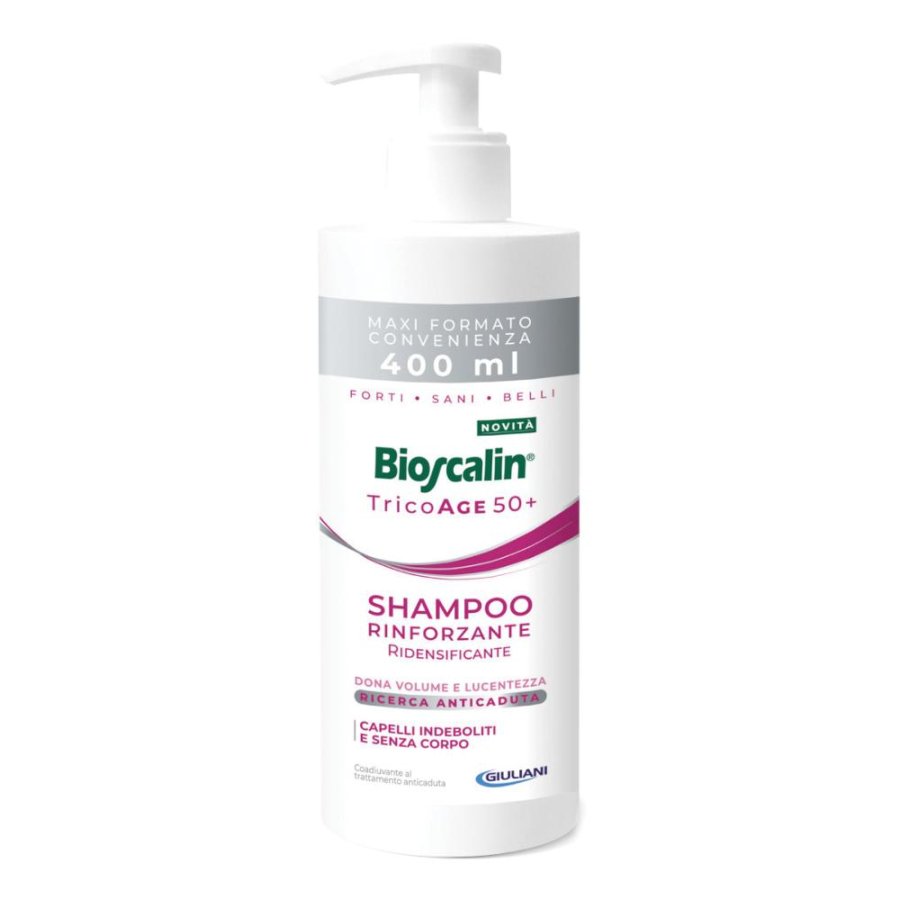 Bioscalin Tricoage Shampoo Rinforzante Ridensificante 400ml