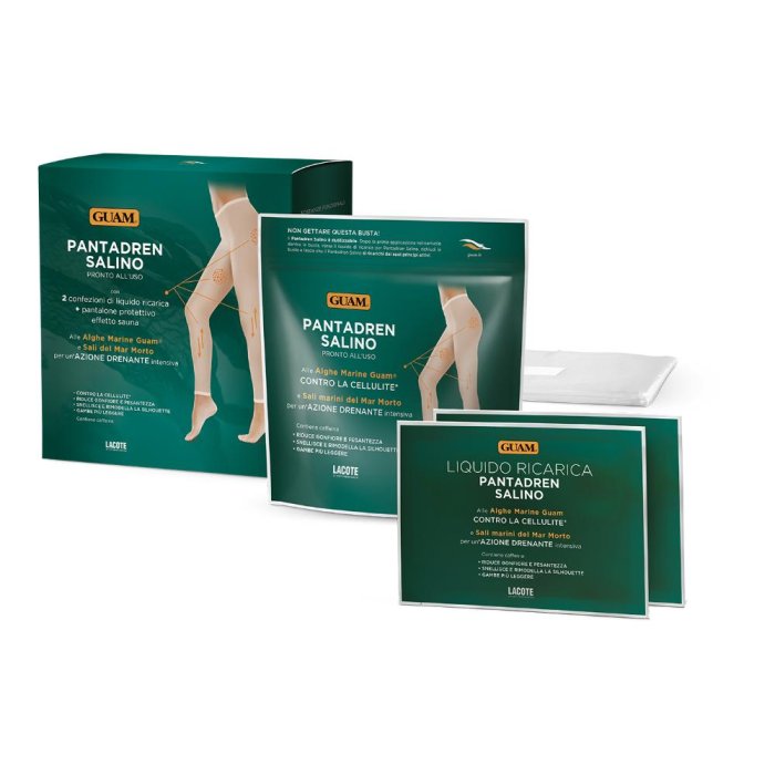 Guam Pantadren Salino Integratore Drenante 3 Buste contro Ritenzione Idrica e Gambe Gonfie