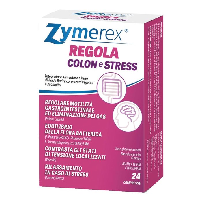Zymerex Regola Colon E Stress 24 Compresse
