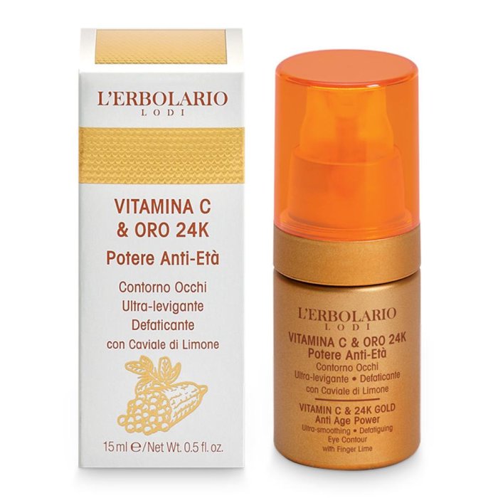 Vitamina C Oro contorno occhi - crema contorno occhi illuminante alla vitamina C