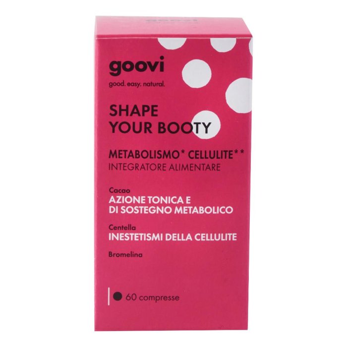 Goovi  Metabolismo Cellulite Shape Your Booty Integratore Alimentare 60 compresse