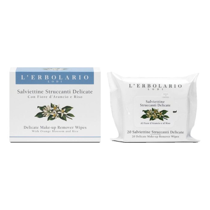Salviettine struccanti Del Ara - salviette struccanti delicate per viso e occhi