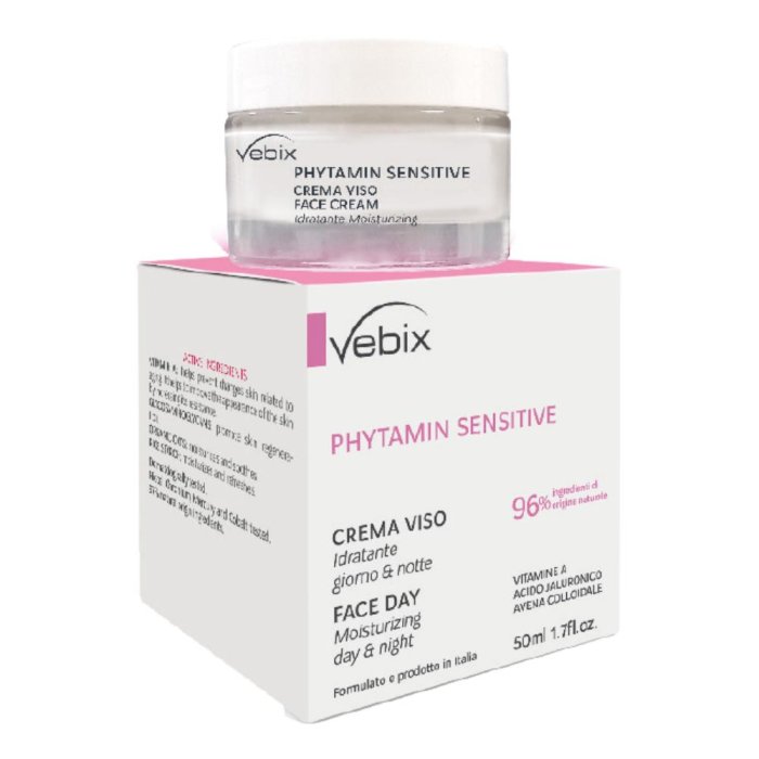 Vebix Phytamin Sensitive - Crema Viso Idratante Giorno e Notte 50 ml