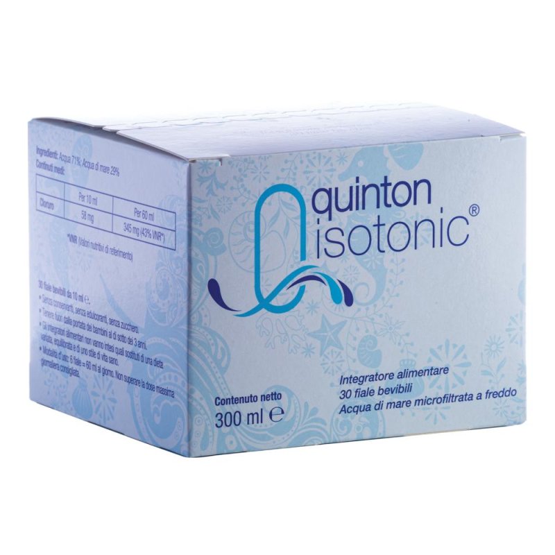 Dott.c.cagnola Quinton Plasma Isotonic 30 Fiale Da 10 Ml