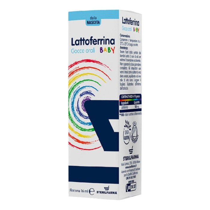 Sterilfarma - Lattoferrina Baby Gocce Confezione 16 Ml