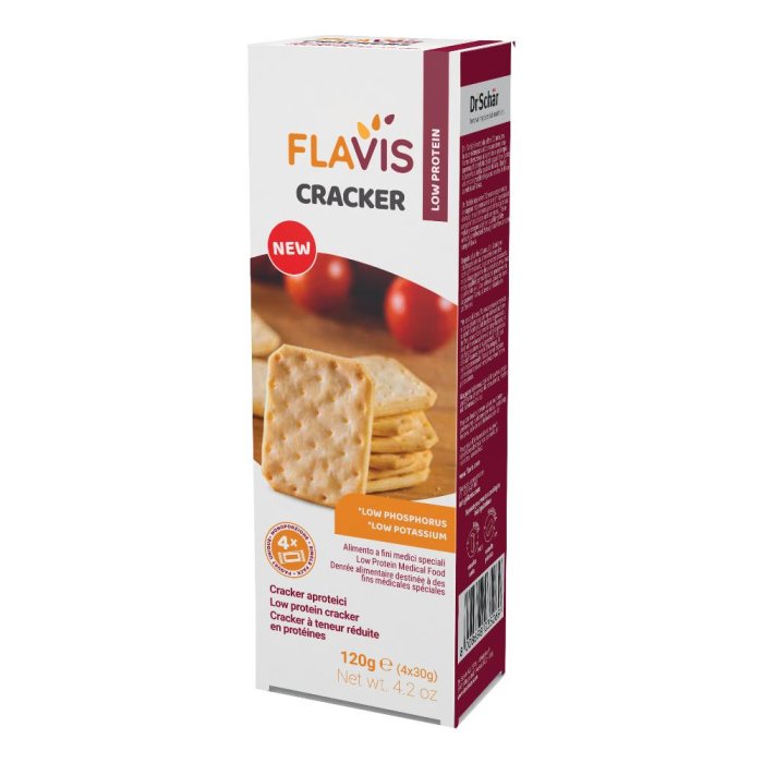Flavis Mevalia - Cracker Aproteici Confezione 120 Gr