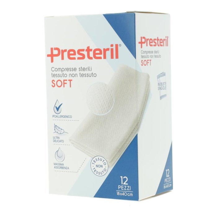 Medipresteril Compresse sterili in tnt tessuto non tessuto 18x40 cm cerotto post operatorio