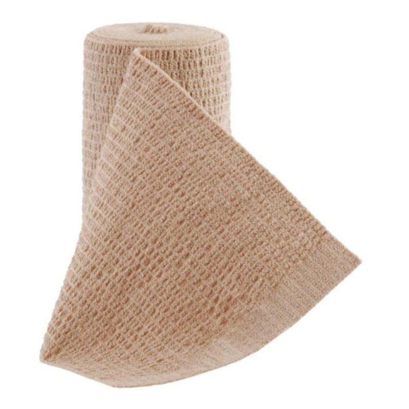 Benda Elastica Forte 10 cm x 7 m per Compressione e Sostegno Ortopedico