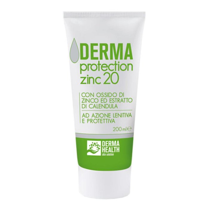 Crema Corpo Derma Protection Zinc 20 200 ml – Trattamento Protettivo alla Zinco per Pelle Sensibile e Irritata