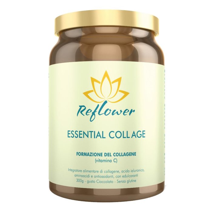 Vita al Top Reflower Essential Coll Age Integratore Collagene Cioccolato 300g