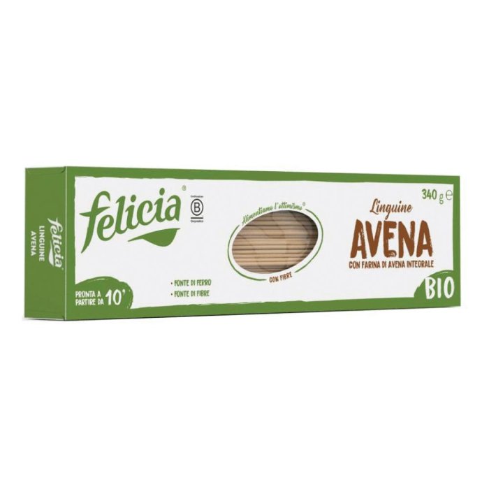 Felicia Linguine avena integrale 340 g - pasta biologica senza glutine di avena per celiaci