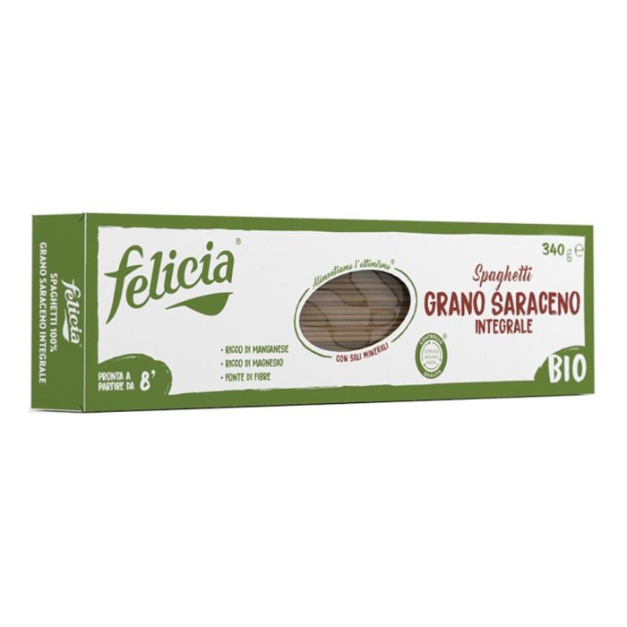 Felicia Bio Spaghetti di Grano Saraceno Integrale 340g