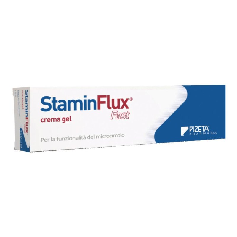 Staminflux Crema Gel 100 millilitri per Gambe Pesanti e Microcircolo Lenitiva e Rinfrescante