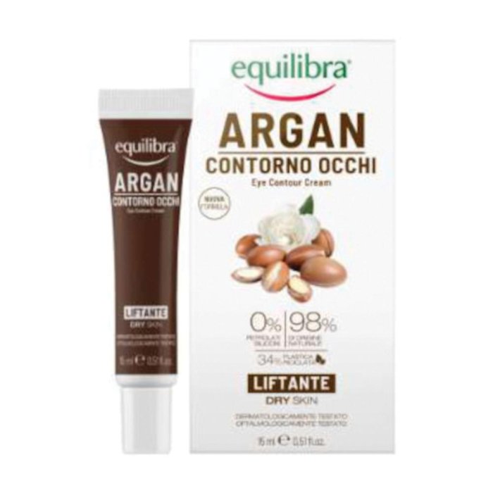 Equilibra Argan contorno occhi 15 ml - crema contorno occhi all'olio di argan