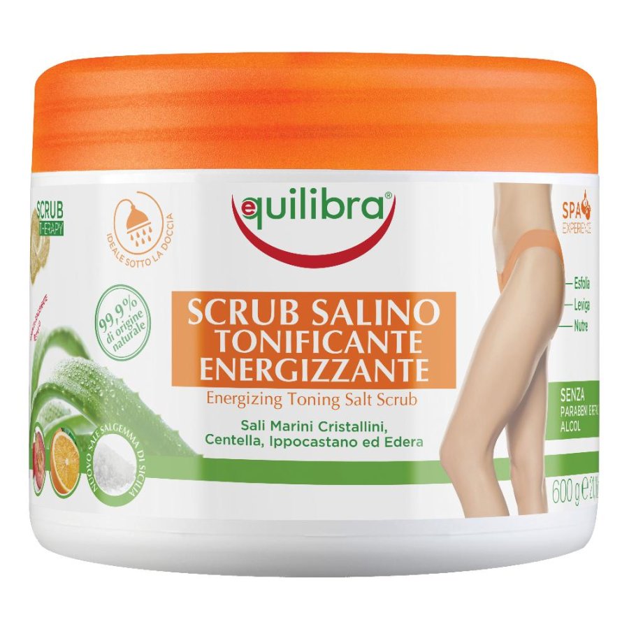 Equilibra Scrub Salino Tonificante Energizzante 600 G