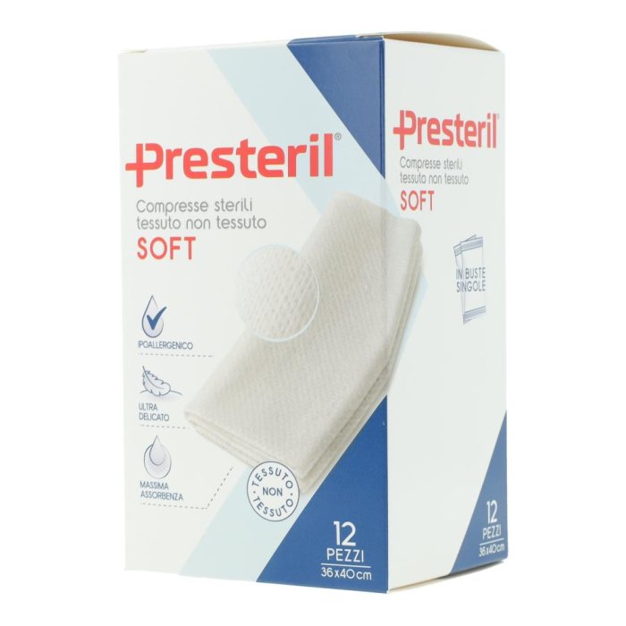 Medipresteril Compresse Di Garza Sterili 36x40 12 garze