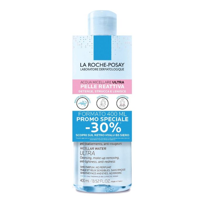 La Roche Posay - Physio Acqua Micellare Pelle Reattiva Confezione 400 Ml