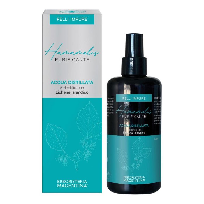 Erboristeria Magentina Acqua Distillata - Hamamelis Purificante 200 ml