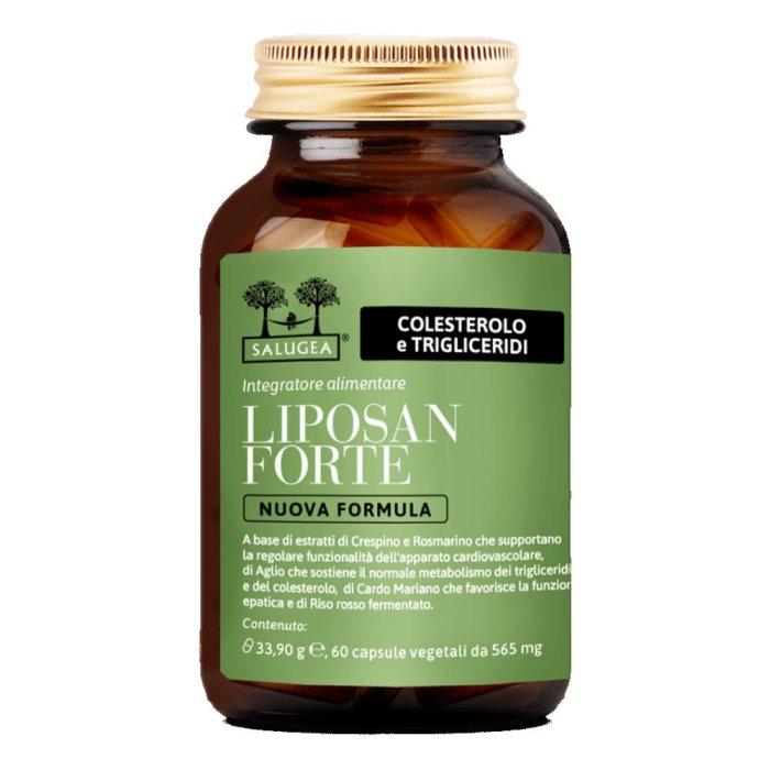 Liposan Forte - Integratore per il Supporto Cardiovascolare e Metabolico 60 capsule 