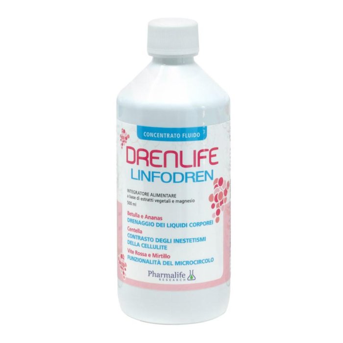 Pharmalife Research Drenlife Linfodren Concentrato Fluido Gusto Mango 500 ml