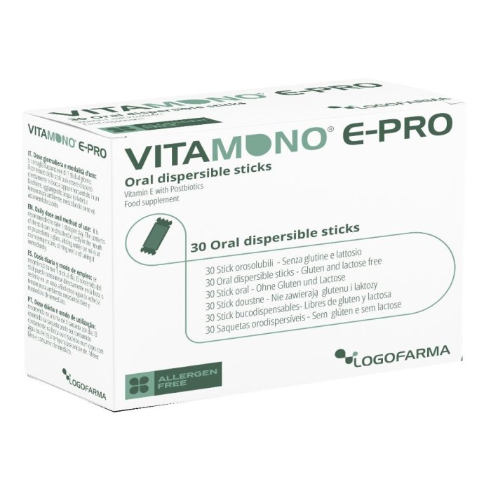 Vitamono E Pro Integratore in Bustine Idrosolubili 30 Bustine