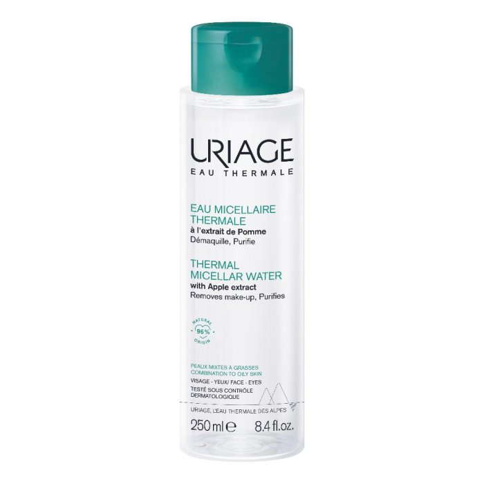 Uriage Eau Thermale - Acqua Micellare Termale per Pelle Mista o Grassa 250 ml
