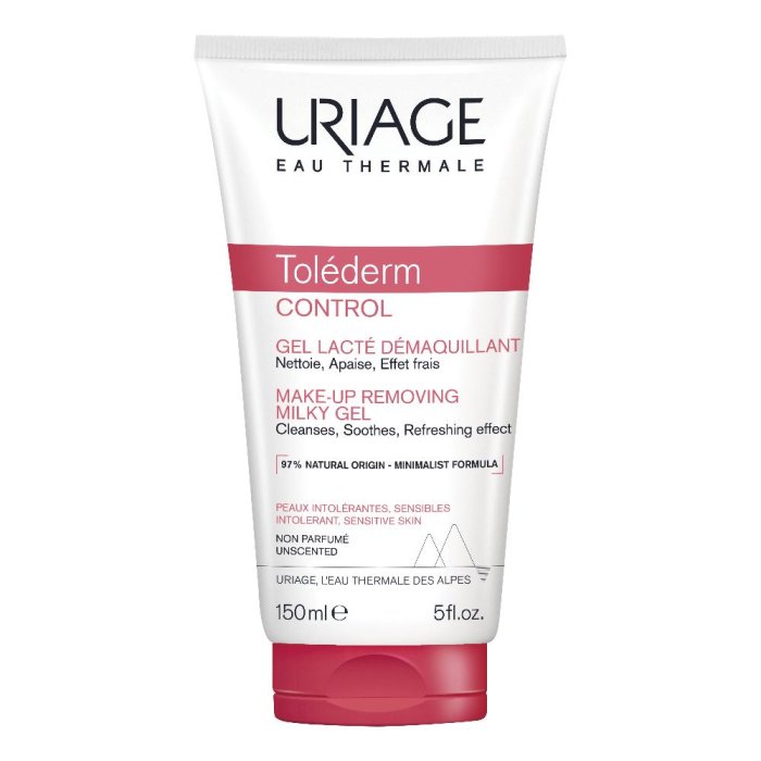 Uriage Tolederm Control - Latte-Gel Struccante per Pelli Sensibili 150 ml