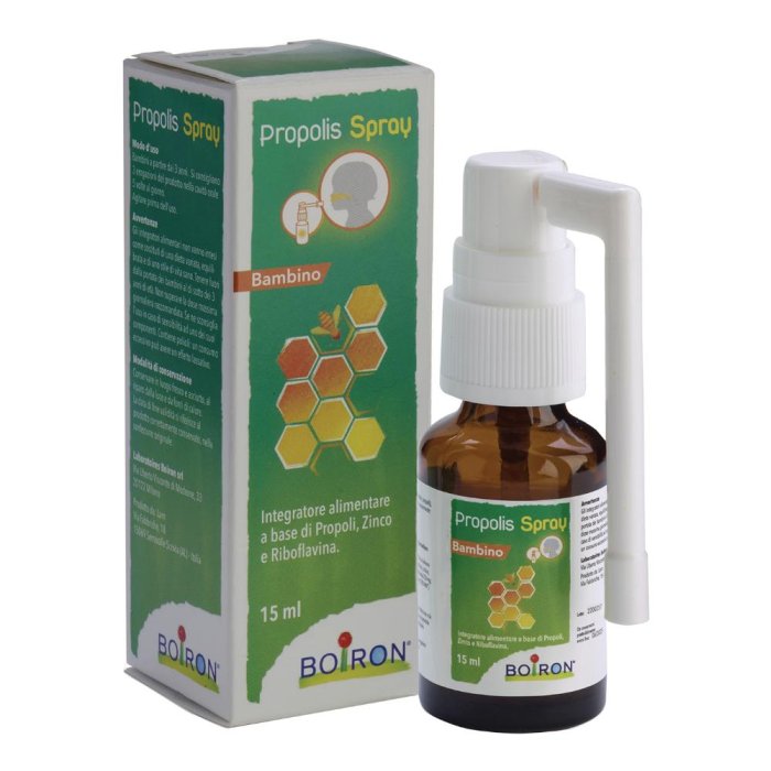 Boiron Propolis Spray Bambino Integratore Alimentare 15ml