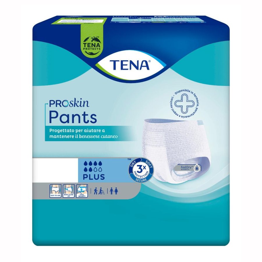 TENA PANTS Plus Pann.L 14pz TENA PANTS Plus Pann.L 14pz