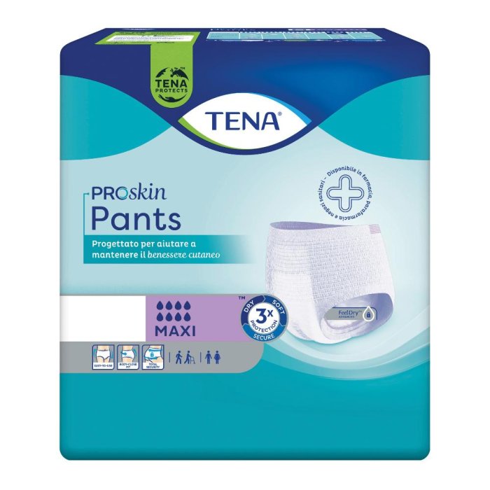 Tena Pants Super Pannoloni Mutandine Assorbenti Taglia M 10 Pezzi