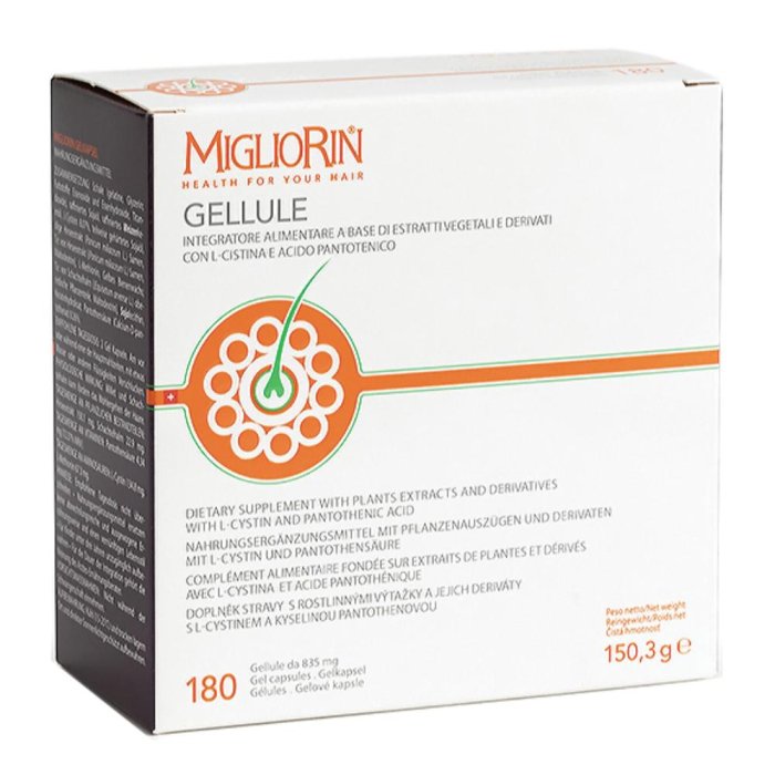 Migliorin Gellule per il benessere di capelli e unghie 180 gellule