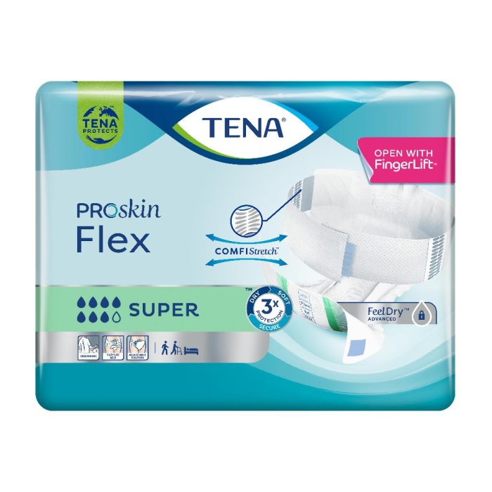 Essity Italy Pannolone Per Incontinenza Tena Flex Super Medium 30 Pezzi