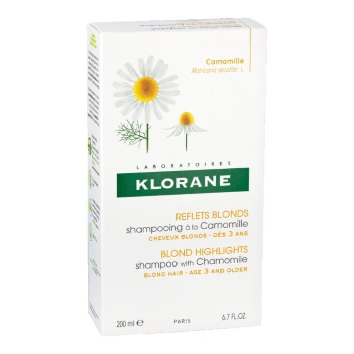 Klorane Camomilla - Shampoo Capelli Biondi 200 ml