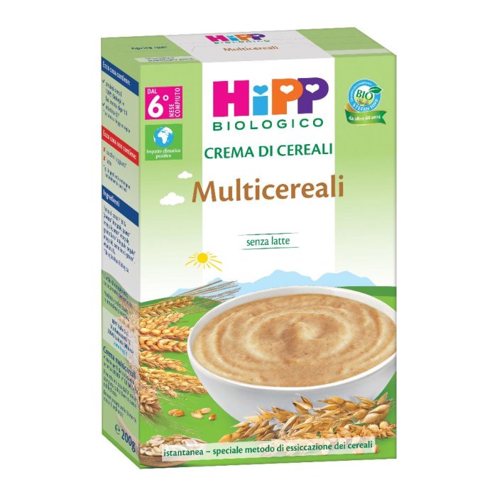 HiPP Crema di Cereali Multicereali dal 6 ° mese 200g