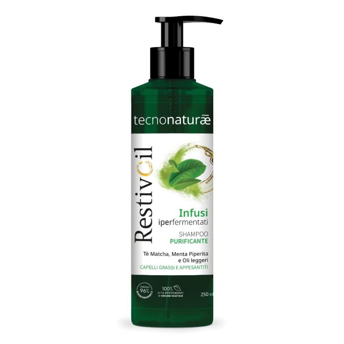 Restivoil Tecnonaturae Shampoo purificante per capelli grassi e appesantiti 250 ml