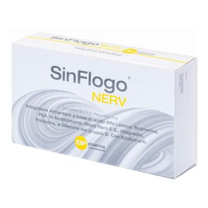 Sinflogo Nerv Integratore in Bustine per il Benessere del Sistema Nervoso 20 Bustine
