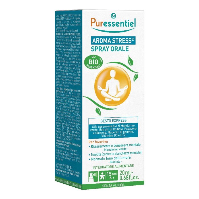 Puressentiel Aroma Stress - Spray Orale Integratore Alimentare 20 ml