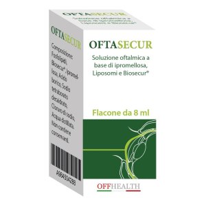 Oftasecur soluzione oftalmica lubrificante 8 ml