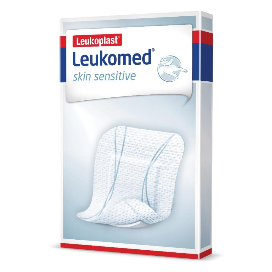 Leukoplast Leukomed Skin Sensitive Medicazione Adesiva 8x10cm 5 Pezzi Leukoplast Leukomed Skin Sensitive Medicazione Adesiva 8x10cm 5 Pezzi