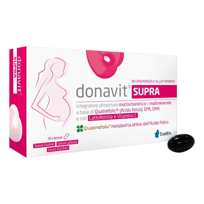 Donavit Supra Integratore Multivitaminico e Multiminerale 30 Capsule