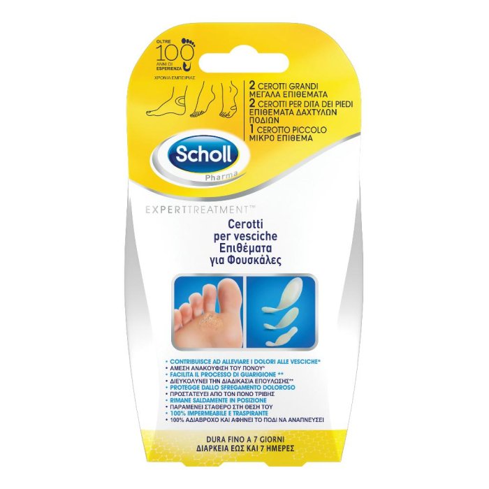 Scholl Cerotti Vesciche Misure Miste 6 Pezzi