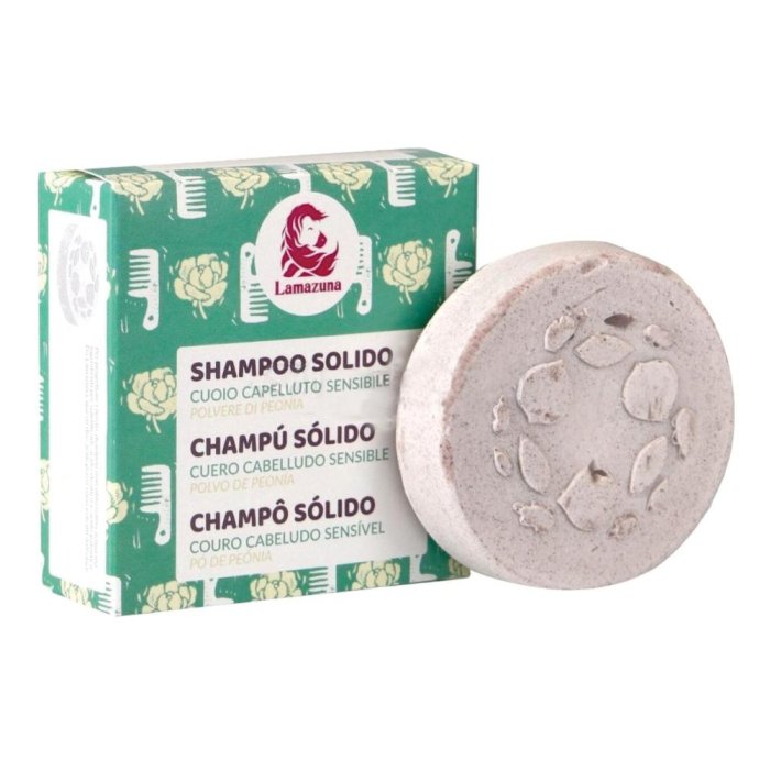 LAMAZUNA SHAMPOO SOLIDO PEONIA
