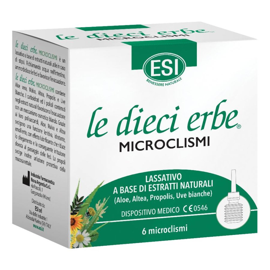 Esi Le Dieci Erbe 6 Microclismi