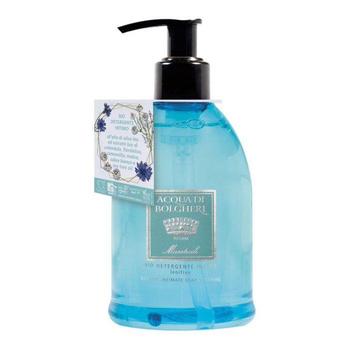 Acqua di Bolgheri Bio Detergente Intimo Lenitivo Delicato | Igiene Quotidiana Naturale Pelle Sensibile