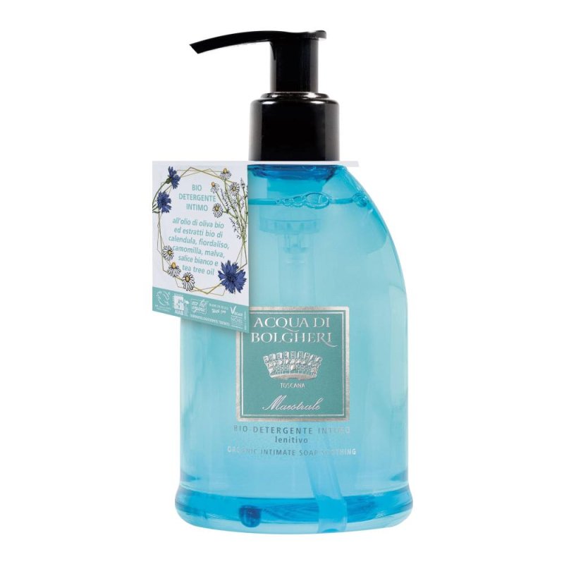 Acqua di Bolgheri Bio Detergente Intimo Lenitivo Delicato | Igiene Quotidiana Naturale Pelle Sensibile