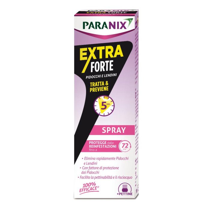 Paranix Shampoo Extra Forte 200 ml Trattamento Anti Pidocchi e Lendini per Bambini e Adulti