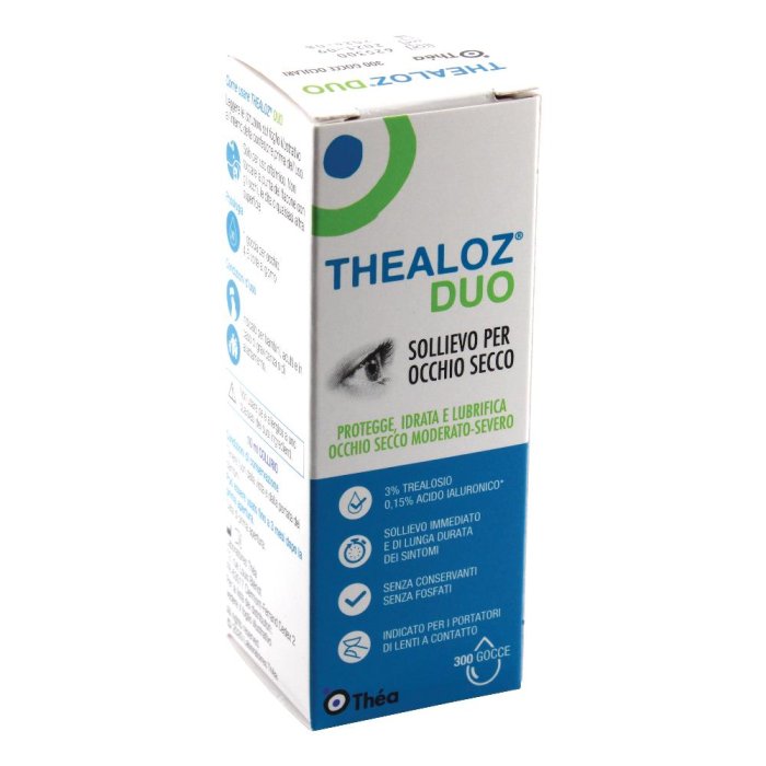 Thealoz Duo Soluzione Oculare per Occhio Secco, 10ml