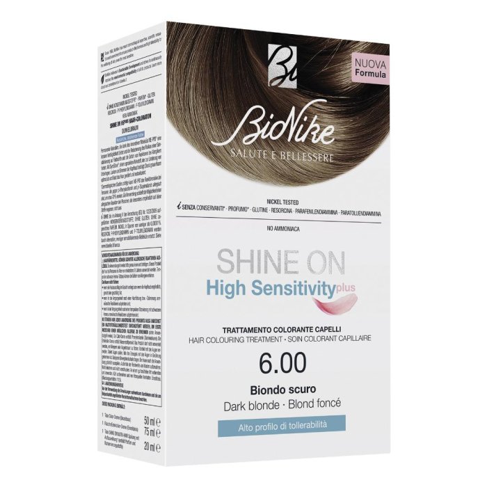 BioNike Shine On HS - Plus Trattamento Colorante 6.00 Biondo Scuro