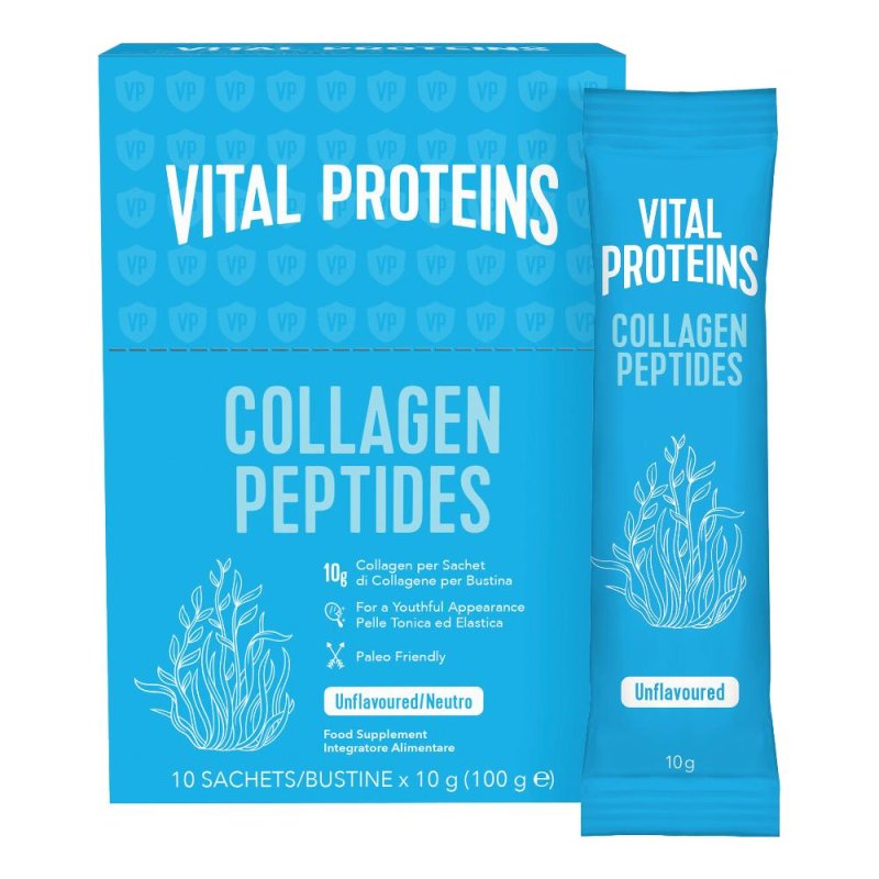 Vital Proteins Collagen Peptides Integratore con Peptidi di Collagene 10 stick