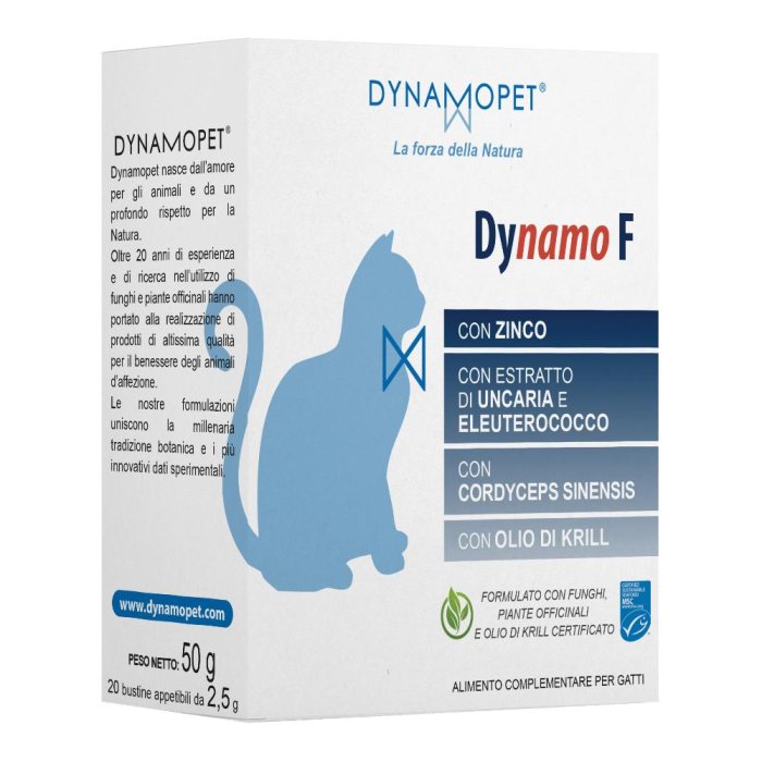 Dynamopet Dynamo F Gatti 20 Bustine Appetibili Da 2,5 G